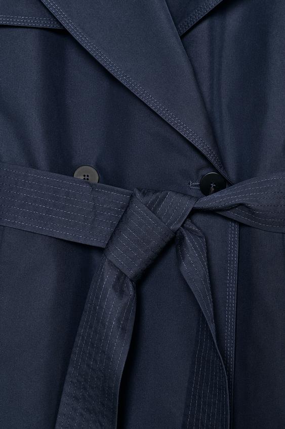 Trench oversize avec ceinture ZW Collection