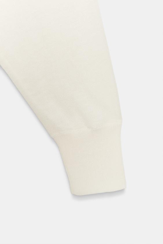 Pull en maille à décolleté en V