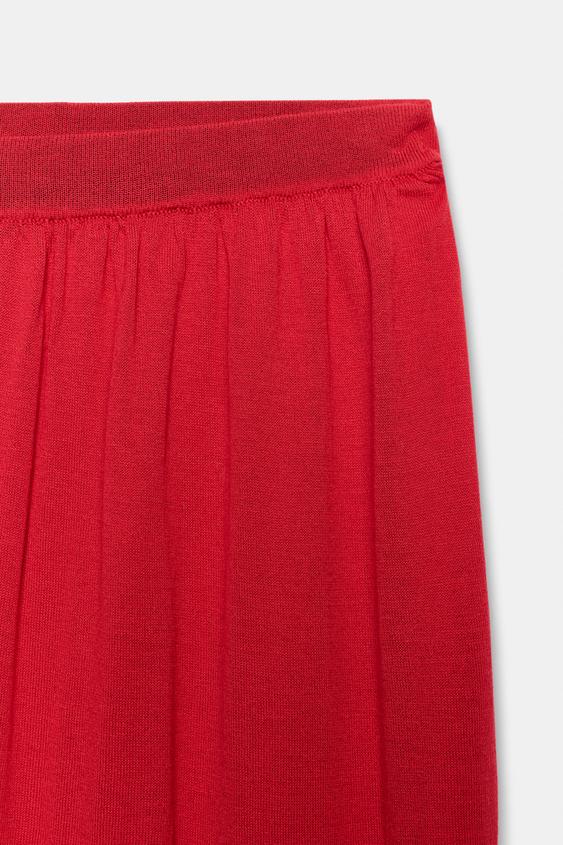 Pantalon bouffant en maille