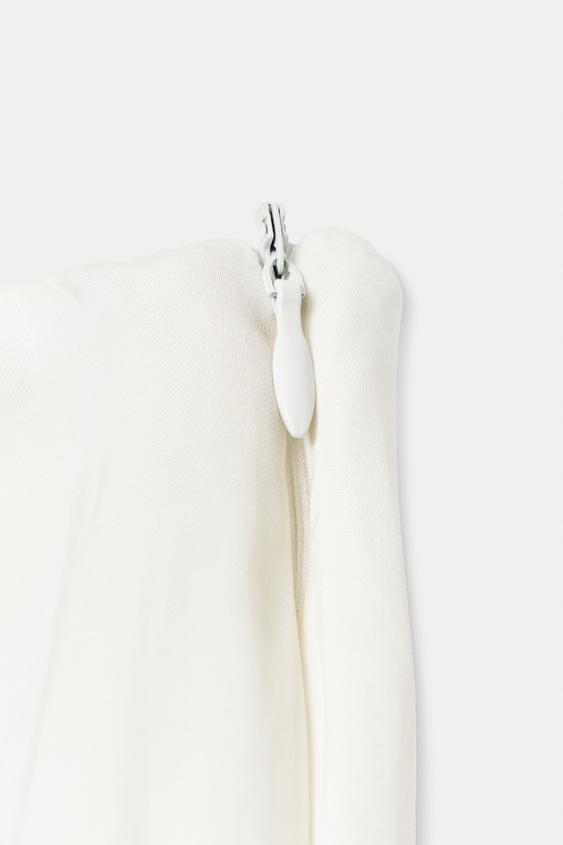 Pantalon coupe évasée satiné