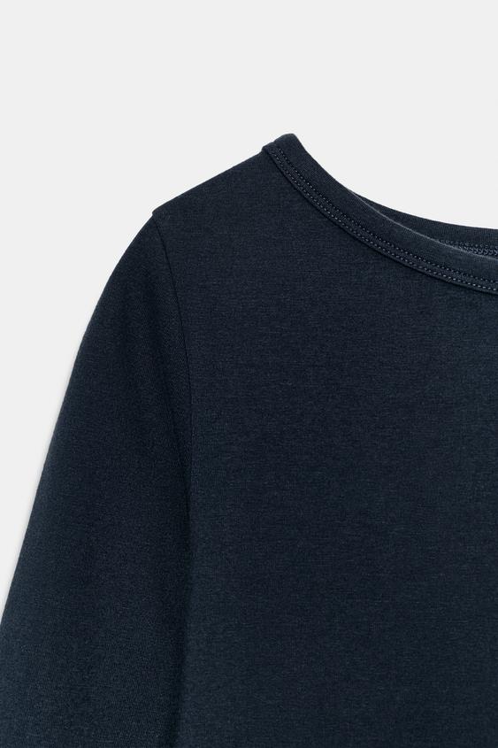 Robe courte à col bateau