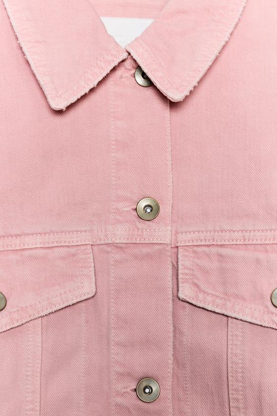 Blouson en denim à poches