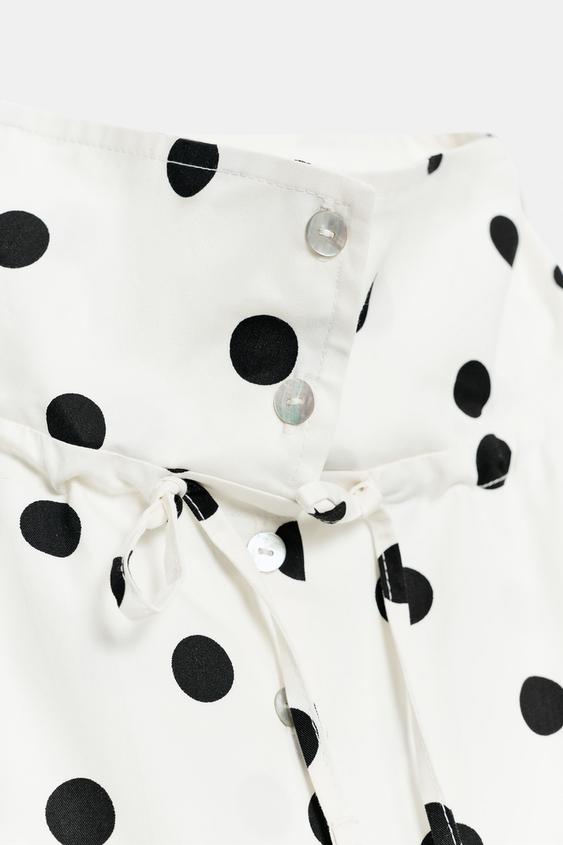 Veste à pois