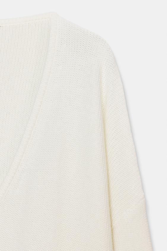 Pull en maille à col rond