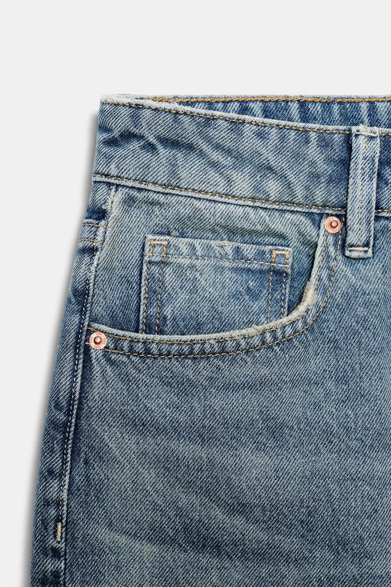 Jean Z1975 slim court taille mi-haute
