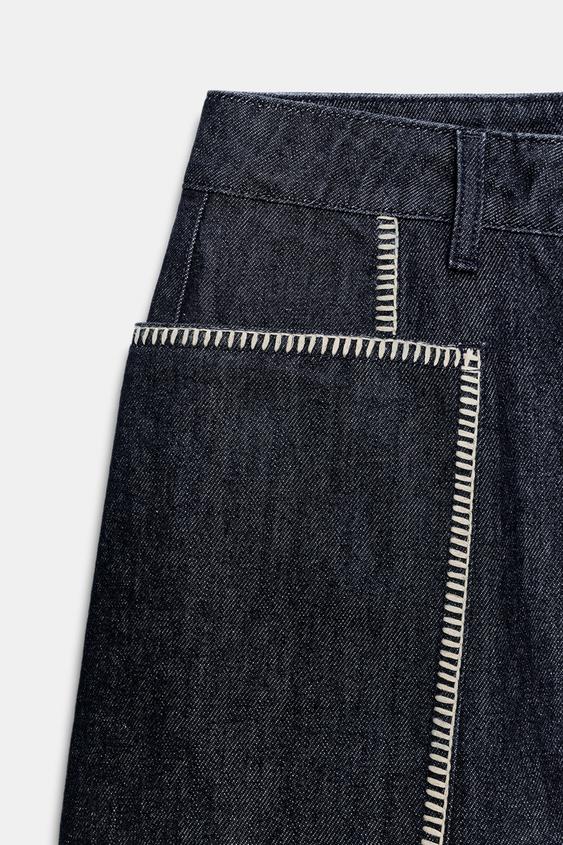 Short Z1975 brodé