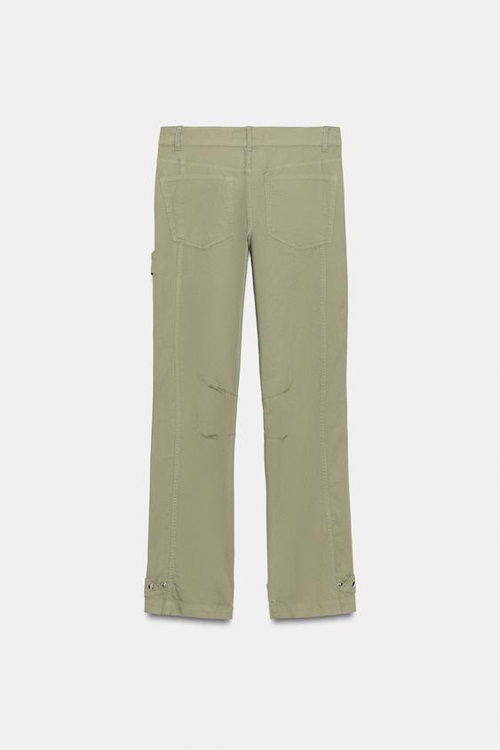 Pantalon droit cargo