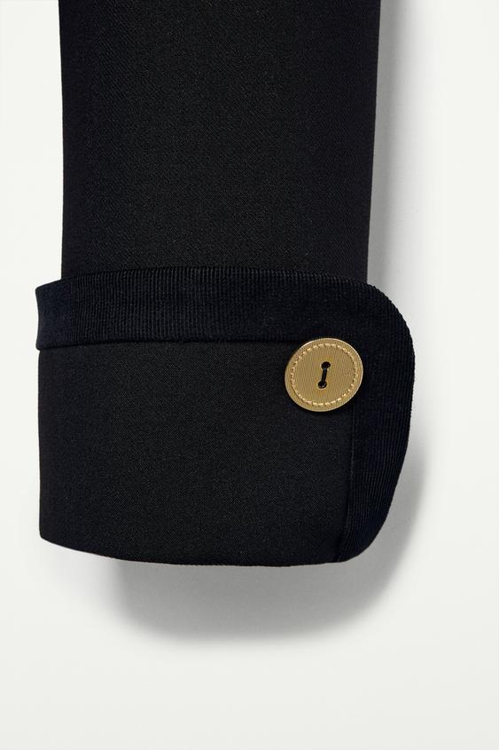 Veste courte à boutons The Item Zara Woman
