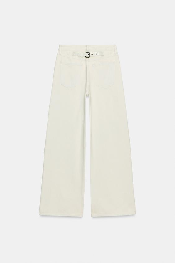 Jean ZW Collection avec passant, taille mi-haute