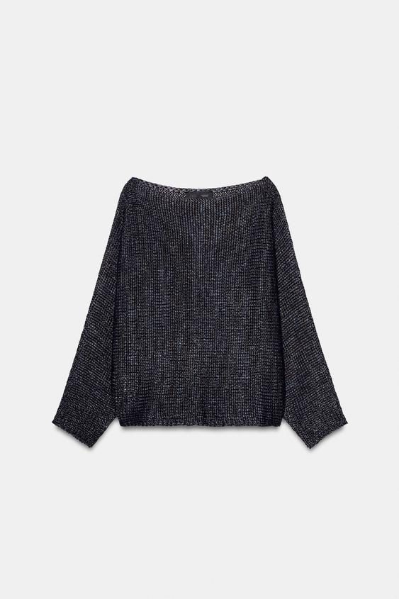 Pull en maille à manches larges