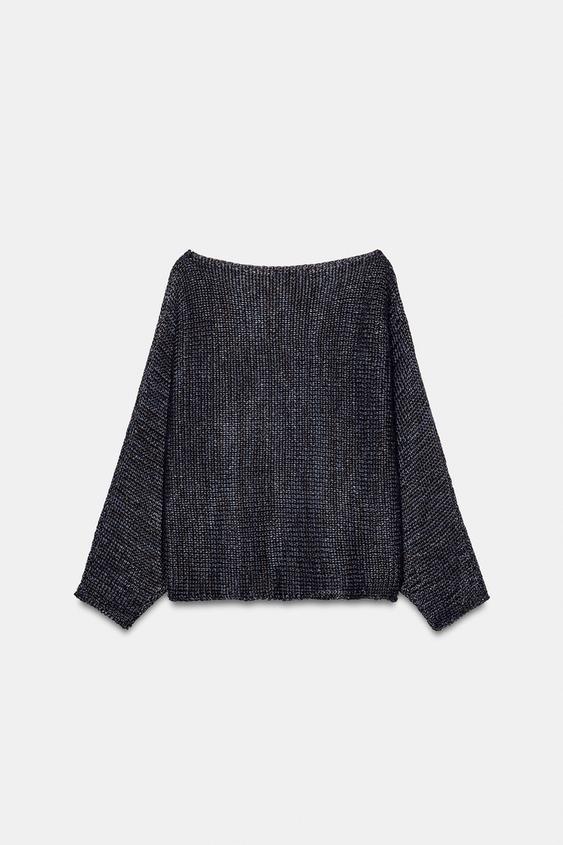 Pull en maille à manches larges