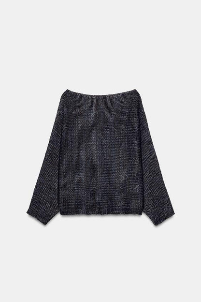 Pull en maille à manches larges
