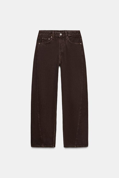 Jean TRF coupe baggy barrel, taille mi-haute