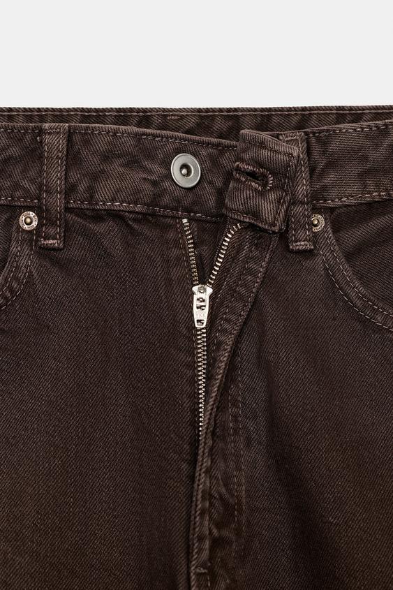 Jean TRF coupe baggy barrel, taille mi-haute
