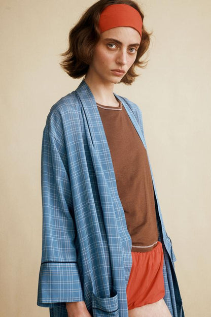 Robe à carreaux Caramel London x Zara