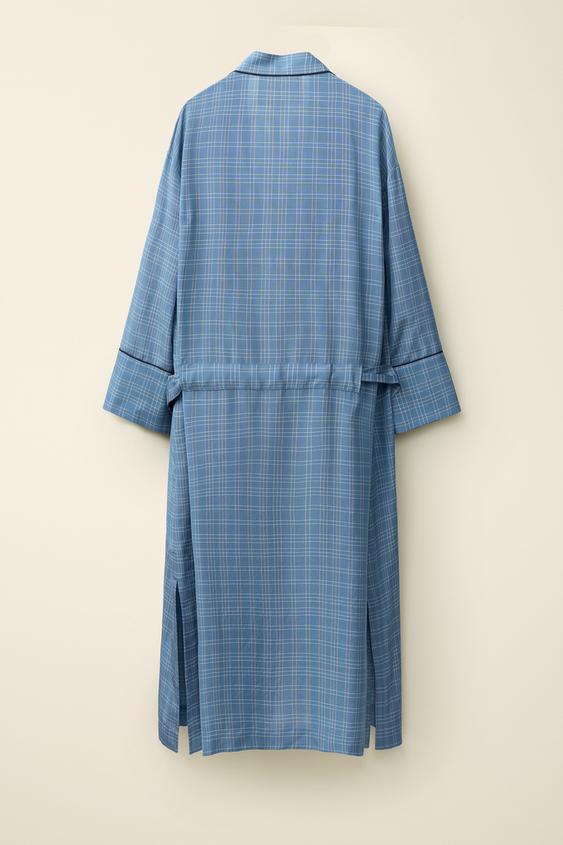 Robe à carreaux Caramel London x Zara