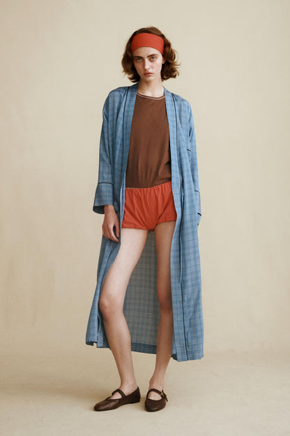 Robe à carreaux Caramel London x Zara