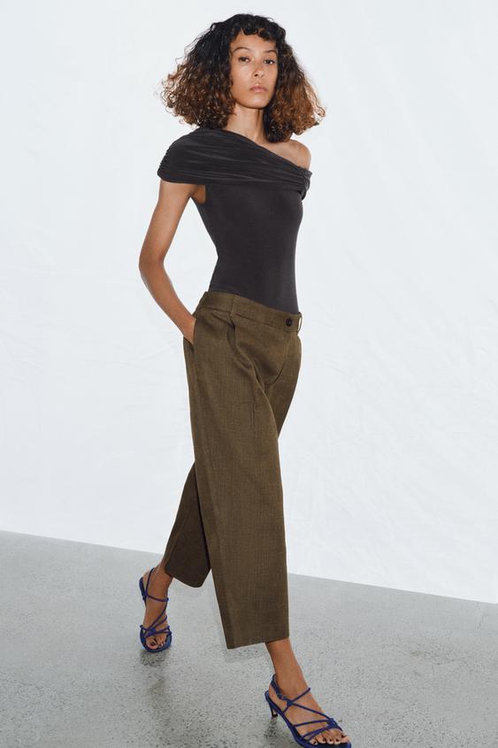 Pantalon court à pinces ZW Collection