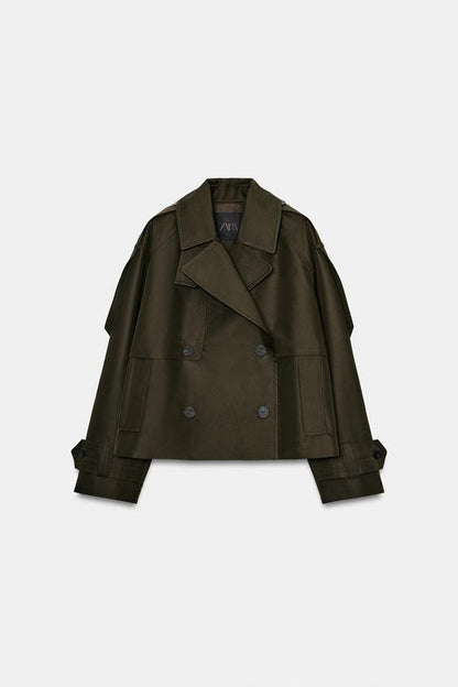 Trench court déperlant ZW Collection