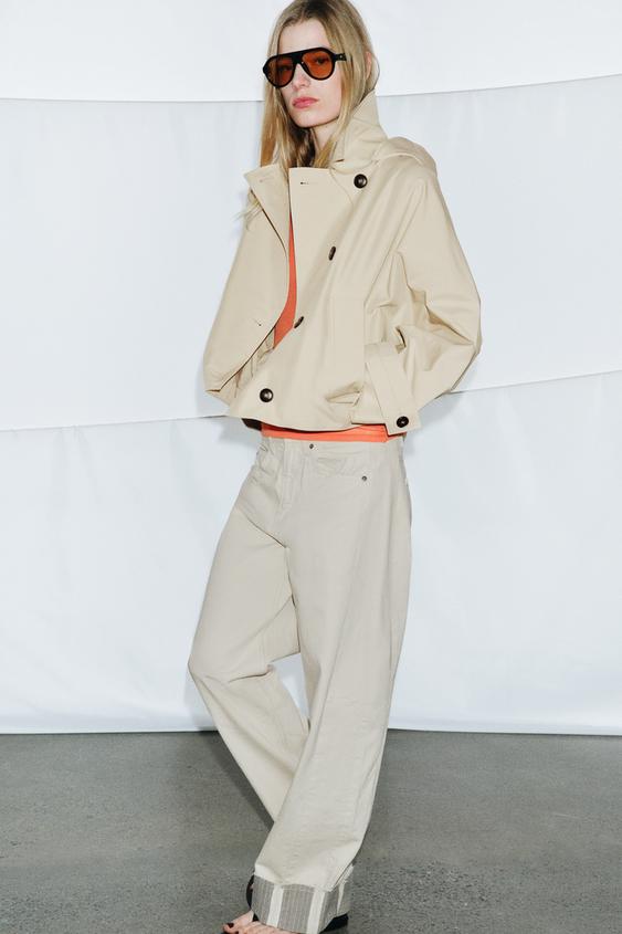 Trench court déperlant ZW Collection