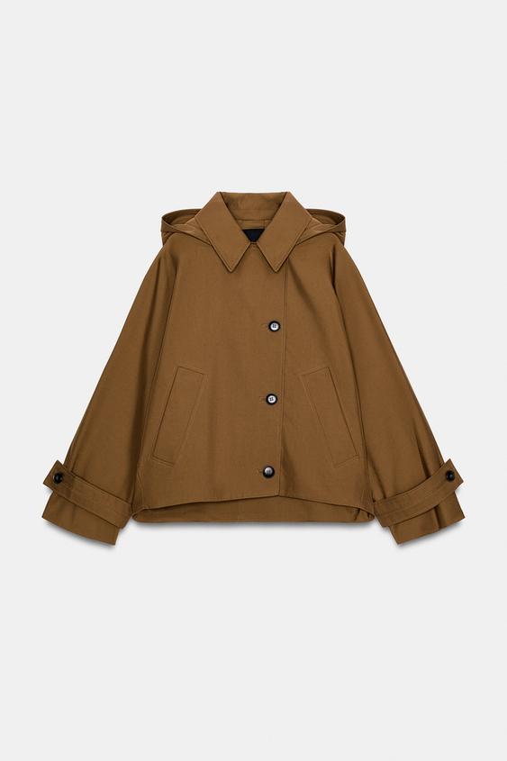 Trench court déperlant ZW Collection