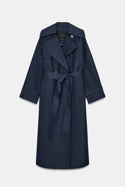 Trench oversize avec ceinture ZW Collection