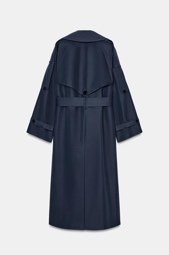 Trench oversize avec ceinture ZW Collection