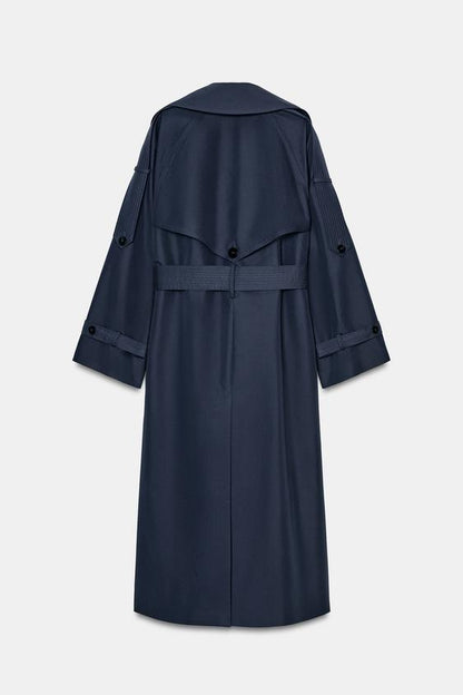 Trench oversize avec ceinture ZW Collection