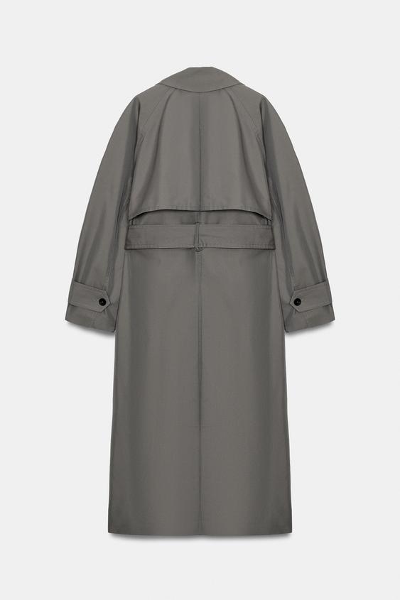Trench oversize avec ceinture ZW Collection