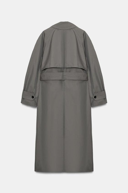 Trench oversize avec ceinture ZW Collection
