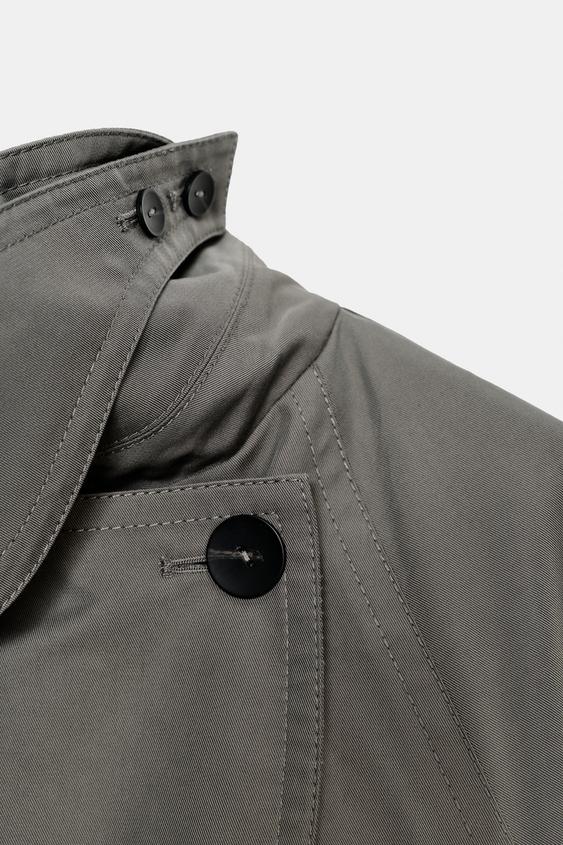 Trench oversize avec ceinture ZW Collection