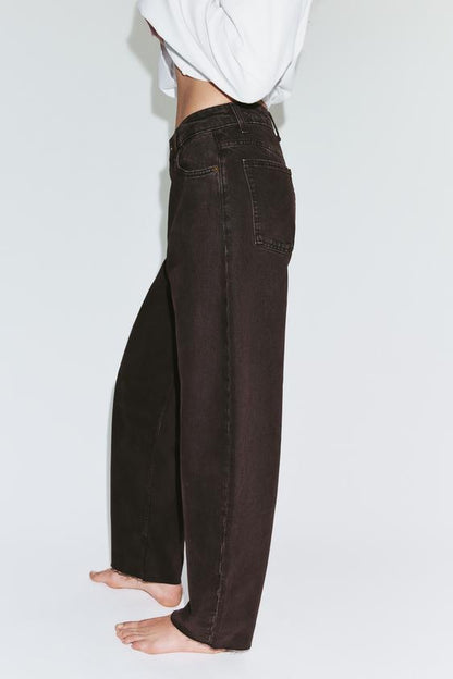 Jean TRF barrel taille haute