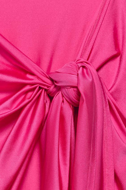 Paréo uni en mélange de polyamide Marisa Berenson x Zara