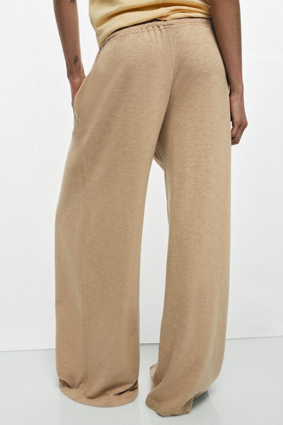 Pantalon droit en coton