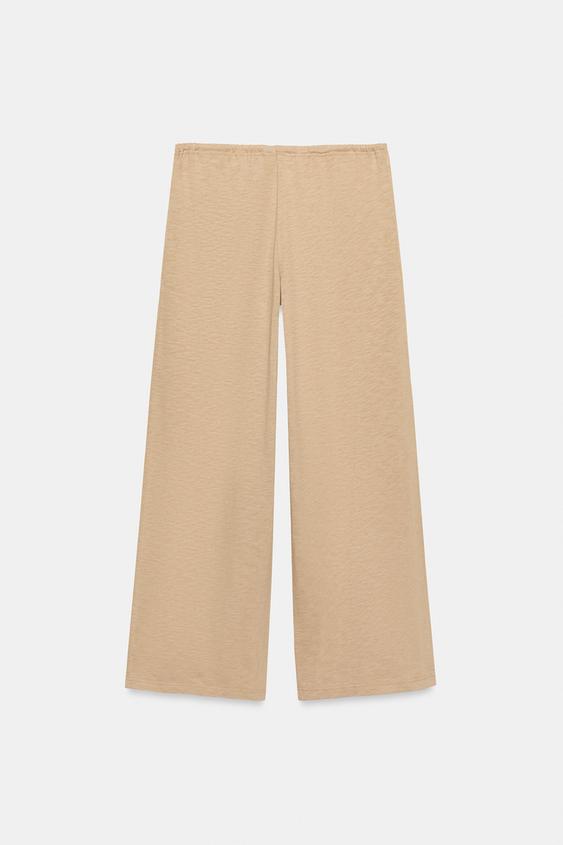 Pantalon droit en coton