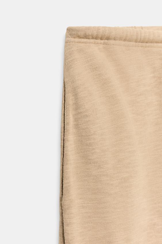 Pantalon droit en coton