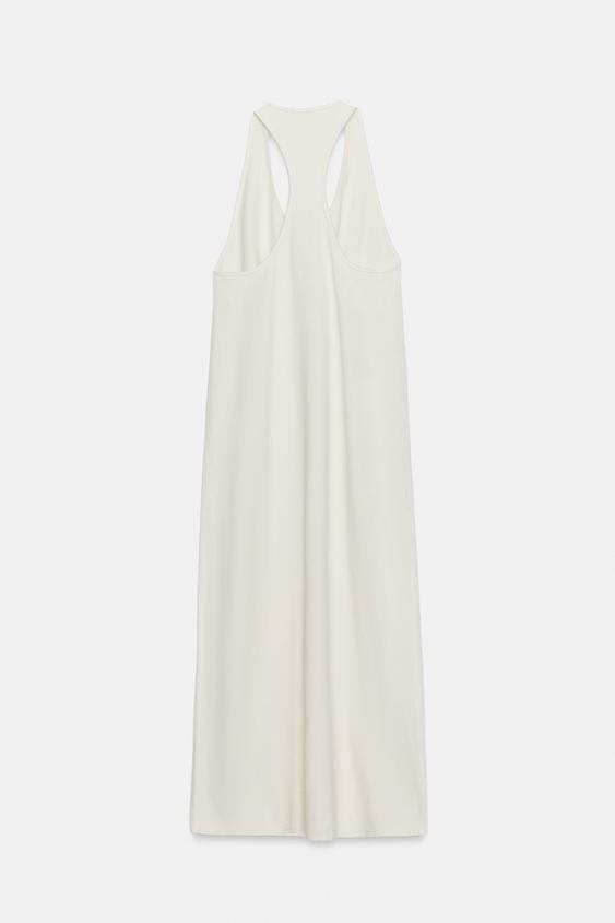 Robe longue en coton