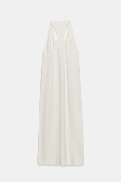 Robe longue en coton