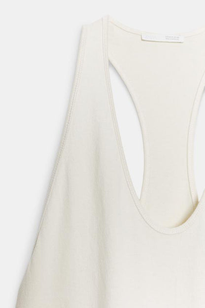 Robe longue en coton