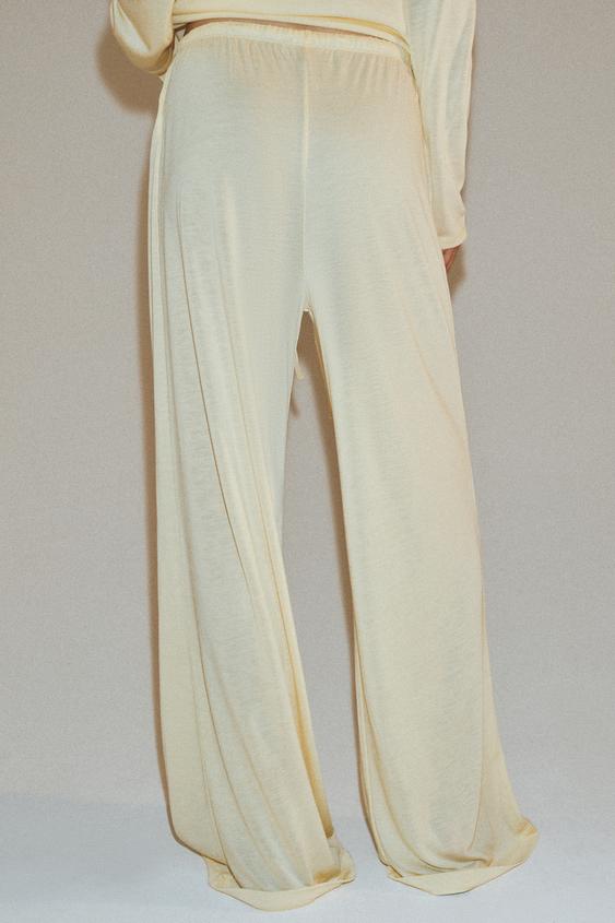 Pantalon droit fluide