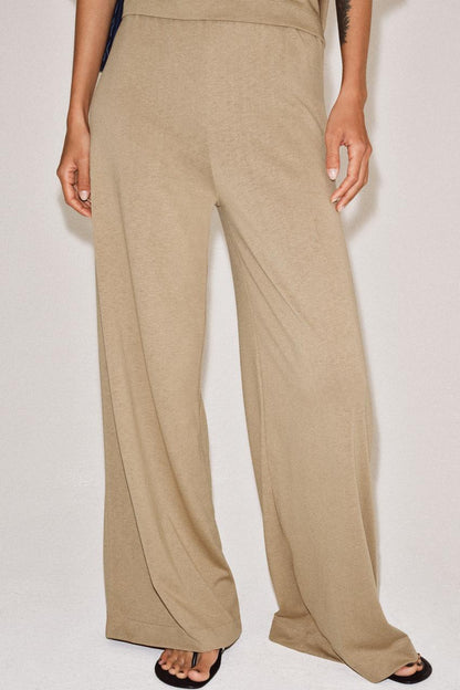 Pantalon droit fluide