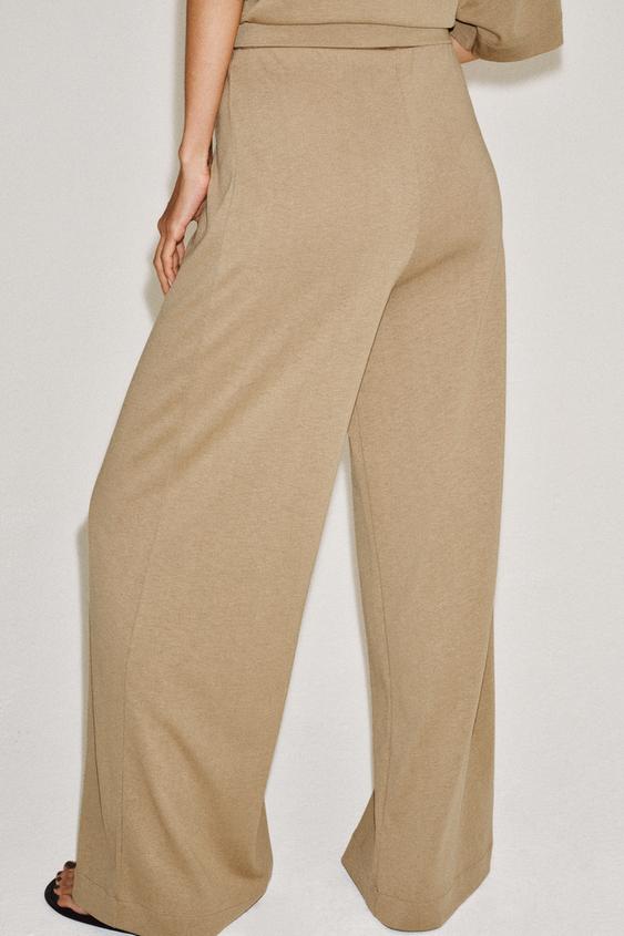 Pantalon droit fluide