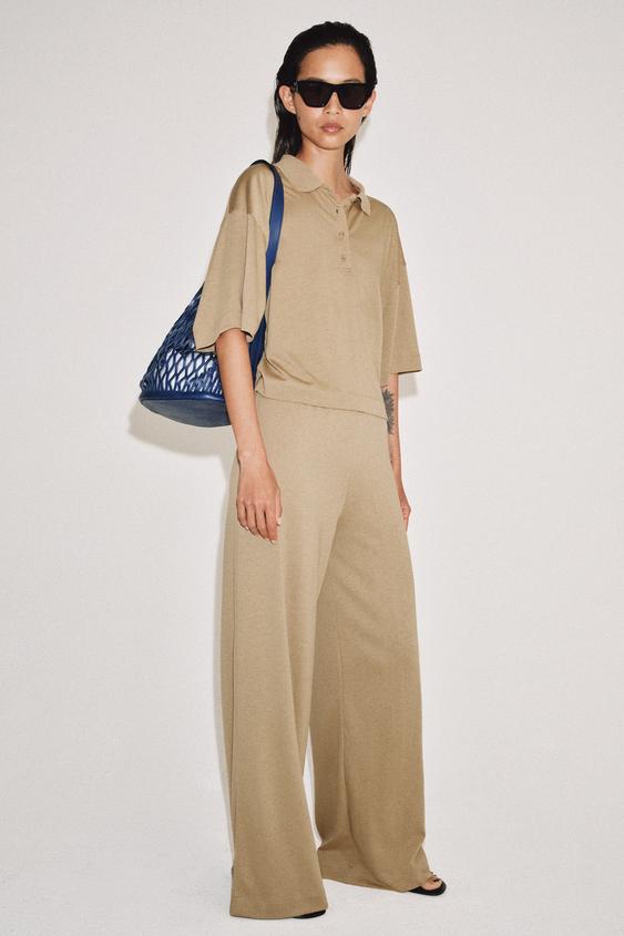 Pantalon droit fluide