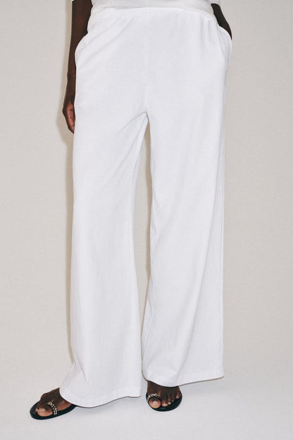 Pantalon droit en coton