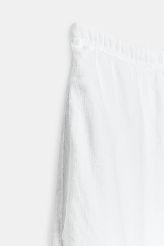 Pantalon droit en coton