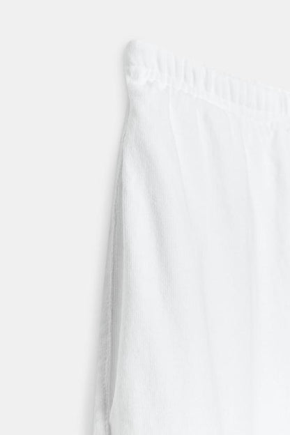 Pantalon droit en coton