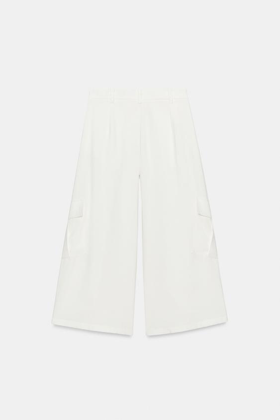Pantalon-culotte à poches