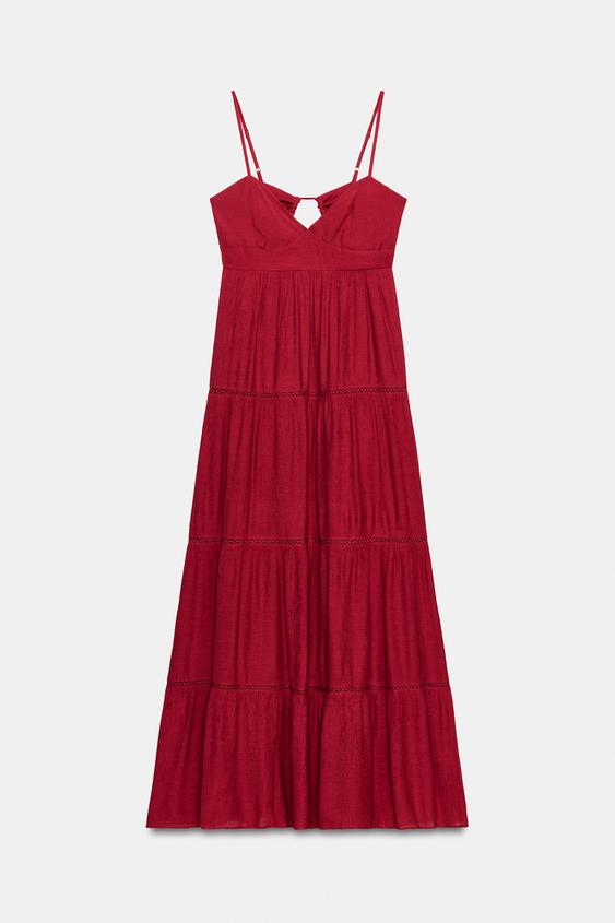 Robe longue à bretelles