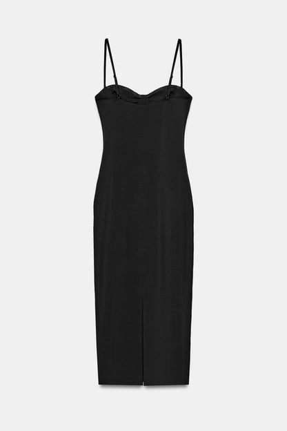 Robe à décolleté cœur
