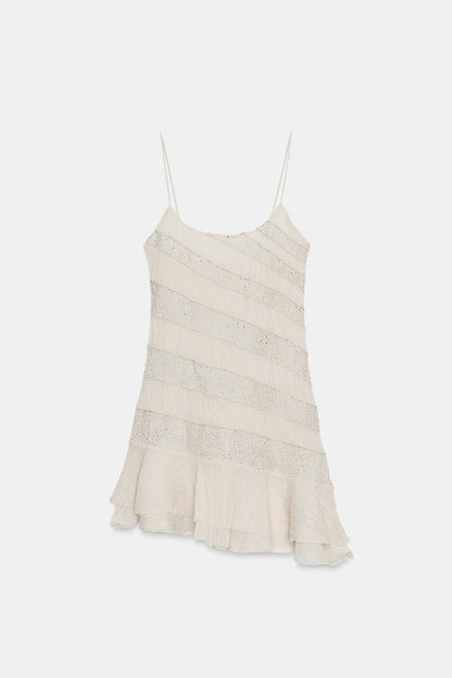 Robe nuisette à perles